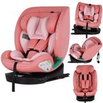 For Your Little One AllStage 360 0/1/2/3 ISOFIX I-Size Car Seat - Blush Rose (Bi