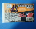 Download Festival 2003 Saturday ticket Iron Maiden unused