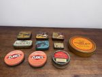 Job Lot of Vintage Collectable Tins Various Brands & Sizes 10 In Total