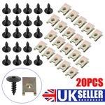 20 x FOR VW AUDI ENGINE COVER UNDERTRAY SPLASHGUARD WHEEL ARCH TORX SCREW