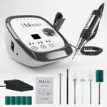 JMaster XY302 Electric Nail Drill File 30000RPM Digital Touch w/ Foot Pedal