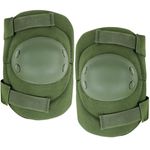 Hard Shell Tactical Elbow Pads, Olive Green