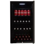 Cookology Under Counter Drinks Fridge 47cm Beer Cooler 105 Cans - Black CBC98BK