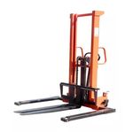 Manual Pallet Stacker 1.5T 1.6M (Hydraulic Adjustable Straddle Wide Leg Fork)