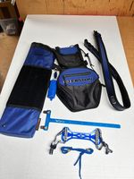 Easton Flipside 4-Tube Quiver - Blue LH/RH with Accessories