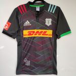 Harlequins 2016 - 2017 Adidas Big Game 9 Rugby Shirt | Men's Small