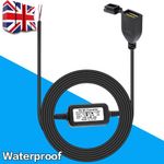 12V-24V Waterproof USB Charger Socket Power Adapter For GPS Motorbike Motorcycle