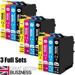 12 Ink Cartridges for Epson XP-2100 XP-2105 XP-2150  XP-2155 603XL Multipack Set
