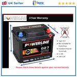 Battery fits PEUGEOT 2008 RCZ 207 3008 5008 205 BIPPER 1007 027 500A New