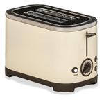 Quest Rocket Low Wattage Cream Stainless Steel Toaster (2 slice) – K0038CR