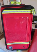 Elite Bags Empty Trolley Emergency Bag Red