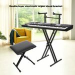 Music Stand Piano Stands 2nd Tier Multi-Functional Electric Keyboard Piano