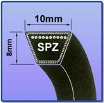 SPZ SECTION V BELT SPZ900 - SPZ1180 9.7MM X 8MM VEE BELT