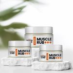 Peoples CBD® 1000mg - 5000mg CBD Strong High Strength Massage Muscle Rub Balm