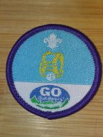 UK Scouting Hikes Away 15 Badge GO Outdoors OLD LOGO