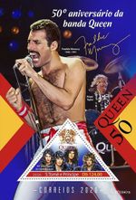 QUEEN Freddie Mercury Rock Music Band MNH 1v-Stamp Sheet #3 (2020 Sao Tome)