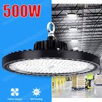 UFO LED High Bay Lights 200/300/500W Industrial Warehouse Factory Workshop Light