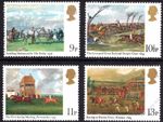 GB 1979 Horse Racing Horse Racing Paintings Set SG1087-90 MNH Unmounted Mint MNH