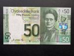 Clydesdale Bank  £50 Note 2015 Uncirculated W/HU 379476. .