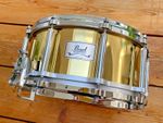 Pearl Free Floating Brass Snare Drum 14" x 6.5" - FTBR1465 - STUNNING CONDITION!