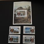 Postage Stamps And Mini Sheet MNH Vincent Grenadier Queens 40th Ann Coronation