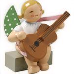 Wendt & Kühn Angel with Guitar Sitting Blonde 650/38a Orchestra Angel - NEW