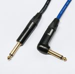 Van Damme Pro Grade Guitar/Instrument Cable Neutrik 1/4" Jack Straight to R/A