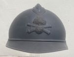 LARGE SIZE 59CM  CASQUE ADRIAN M15 STEEL HELMET