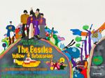 YELLOW SUBMARINE 1968 UK quad poster print 30x40" The Beatles RARE FREE P&P