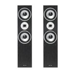 Fenton SHFT60B Tower Speaker Pair - Black Floor Standing HiFi System 350W