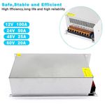 AC240V to DC12/24/48/60V 20/25/50/100A 1200W Switching Power Supply Adapter