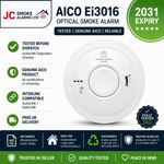 AICO Ei3016 Optical Smoke Alarm | Tamper Proof | VAT Invoice | Expiry 2031
