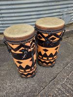 2  Remo Tubano Drums 10 & 14 heads Owned by Gilson Lavis SQUEEZE JOOLS HOLLAND 