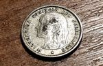 NETHERLANDS .640 SILVER 10c 1894
