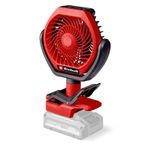 Einhell Cordless Fan 18V Power X-Change, Mobiler Ventilator, Red, Black 
