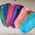 1PCS Real Polished Stingray Shagreen Fish Skin Leather Hide Pelt Various colors