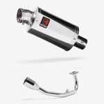 Lextek Stainless Steel OP4 Exhaust System for Lexmoto Diablo 125 / SRT125