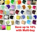 0.5mm / 0.8mm Nylon Cord Thread for Shamballa Macrame Beading  Choose Cut Length