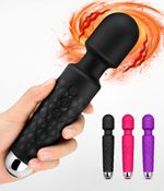 Dildo Vibrator Wand Massage 20 Speeds pink G-spot Clit Stimulator Sex Toys Women