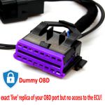 Fits AUDI OBD GUARD DUMMY PORT SECURITY BLOCK LOCK ANTI THEFT 