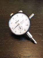 Mitutoyo Dial Indicator – Model 2416‑08 – .001" Resolution – Excellent Condition