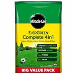 Miracle-Gro Evergreen Complete 4in1 Lawn Feed Weed Moss Killer 360m2 12.6kg Bag