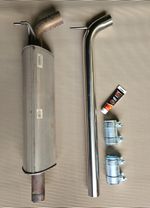 Golf GTI MK 8 & MK 8.5 Exhaust Res Delete Resonator silencer 2020 Models onwards