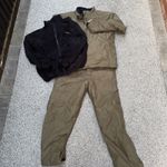 Men’s XL Bib Brace Coat Fleece Salopettes Wychwood Solace Carp Fishing 3 Piece