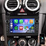 Android 15 Apple Carplay For Vauxhall Corsa 2006-2014 Car Stereo Radio GPS WIFI