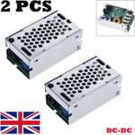 2X DC-DC 12V 24V 36V To 5V 5A Step Down Board 4 USB Buck Converter Power Supply