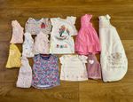 Baby Girl Clothes & Sleeping Bag. First Size, Tiny baby, 0-3, 3-6, 6-12
