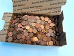 US Lincoln Memorial Small Cent,1959-1982.10 Lb+Bulk Lot of Mixed dates,Mint mark