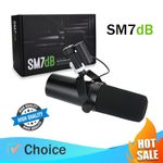New SM7dB Dynamic Microphone Black