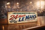 Le Mans 24hr Sign vintage style wooden race circuit signs 28cm France LE MANS